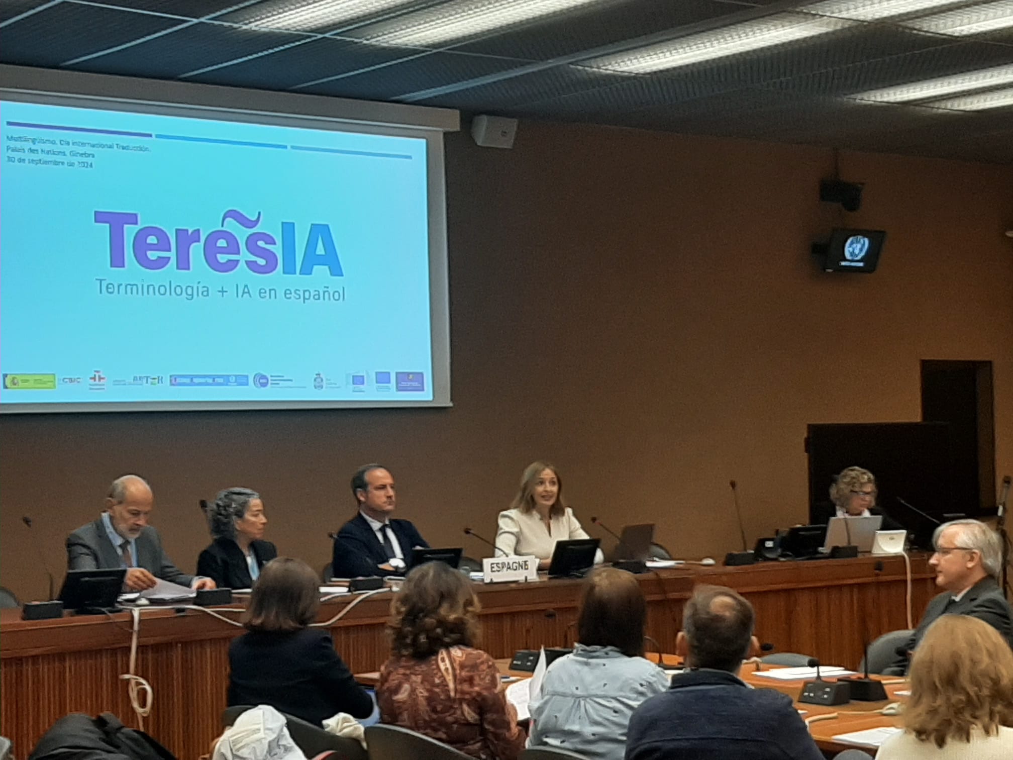 El Proyecto TeresIA protagoniza una jornada sobre terminología en la ONU con motivo del Día Internacional de la Traducción