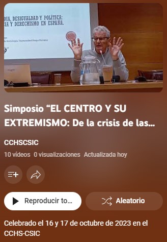 Simposio "El centro y su extremismo"