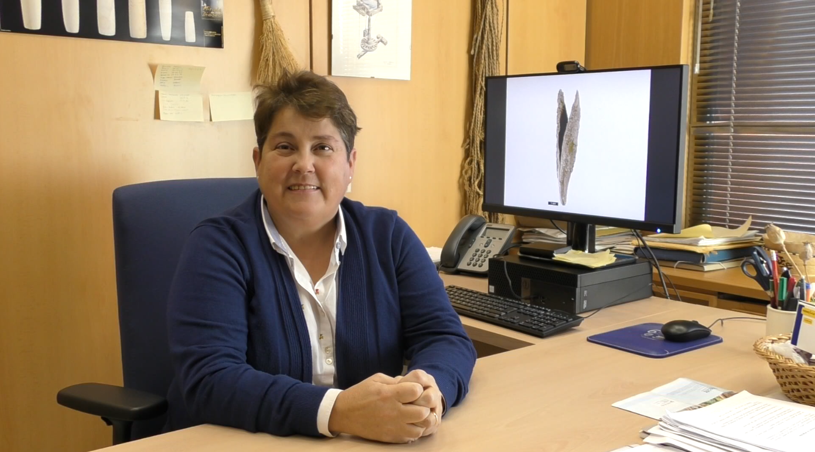 Leonor Peña (IH): “Las expectativas en el Proyecto Djehuty son enormes. La conservación de los materiales es perfecta, se puede apreciar hasta el color de algunas partes de las plantas”