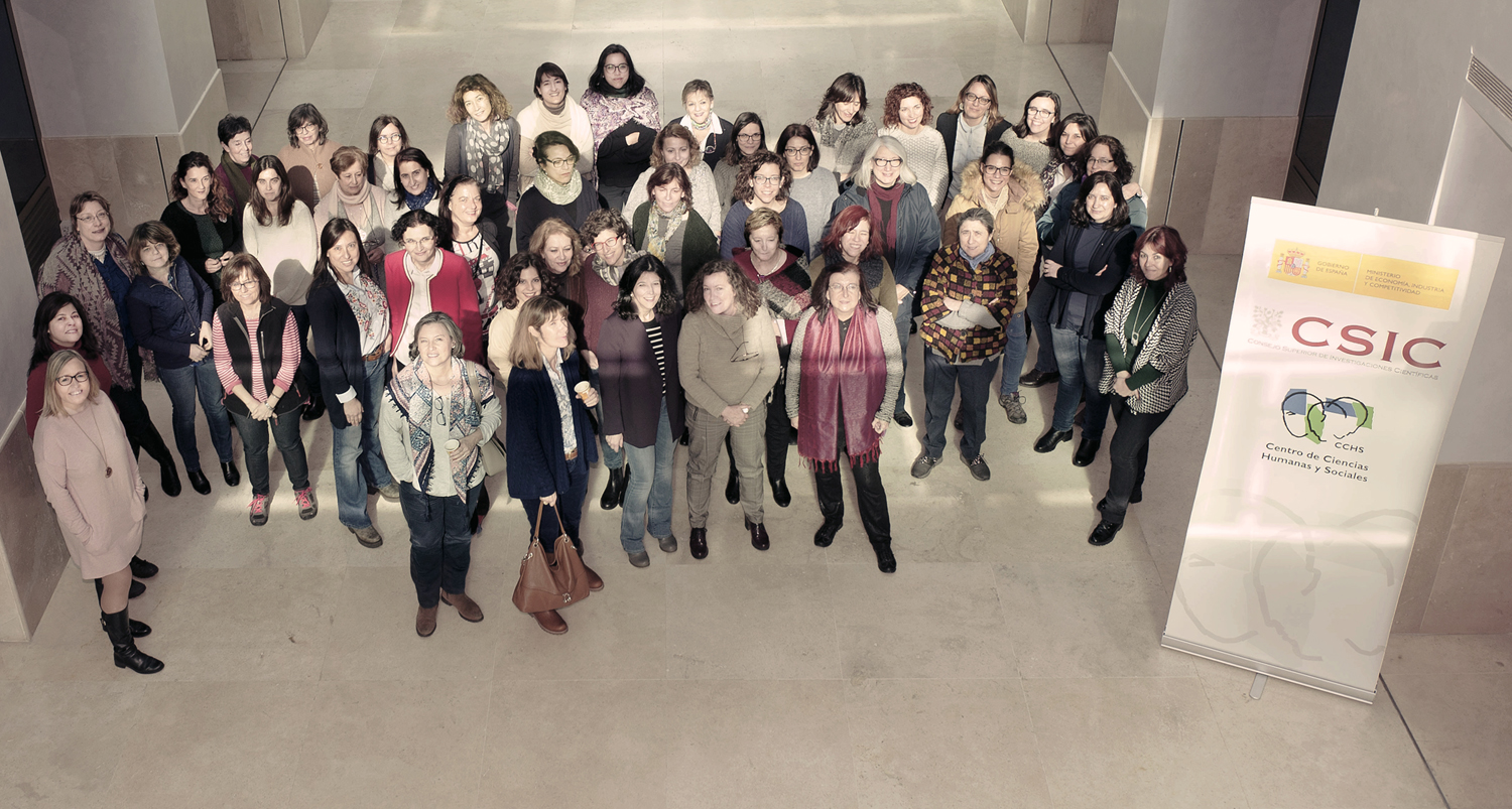 Las mujeres del Centro de Ciencias Humanas y Sociales se unen para visibilizar su trabajo, con motivo del Día Internacional de la Mujer y la Niña en la Ciencia