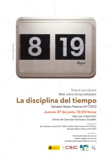 Time is out of joint. Taller sobre temporalidades: "La disciplina del tiempo"