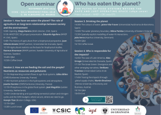 Open seminar "Who has eaten the planet?"