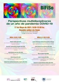 Jornada "Perspectivas multidisciplinares  de un año de pandemia COVID-19"