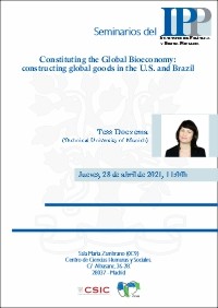 Constituting the Global Bioeconomy: constructing global goods in the U.S. and Brazil