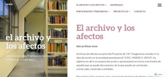 El archivo y los afectos