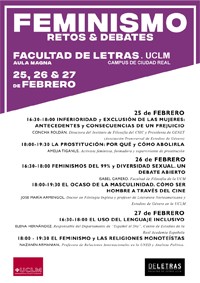 Conferencia: "Inferioridad y exclusión de las mujeres: antecedentes y consecuencias de un prejuicio"