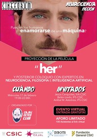 Cinefórum online: ¿Pueden los humanos enamorarse de una máquina?