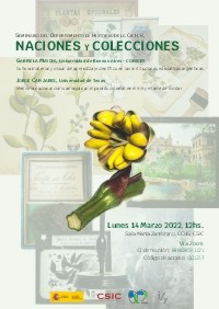 Seminario del Departamento de Historia de la Ciencia: "Naciones y colecciones"