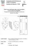 Seminarios del G.I. Prehistoria Social y Económica: "Todo lo que usted quiso saber sobre los núcleos (y no se atrevió a preguntar). Propuesta de representación gráfica y análisis de procesos de trabajo"