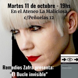 Presentación del libro "El bucle invisible", de Remedios Zafra (IFS), Premio Internacional de Ensayo Jovellanos 2022