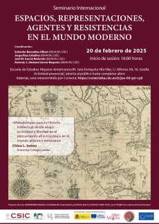 Seminario «Espacios, representaciones, agentes y resistencias en el mundo moderno»