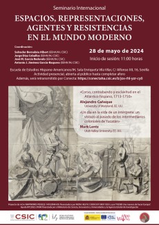 Seminario «Espacios, representaciones, agentes y resistencias en el mundo moderno»