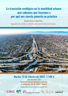 La transición ecológica en la movilidad urbana: qué sabemos que funciona y  por qué nos cuesta ponerlo en práctica